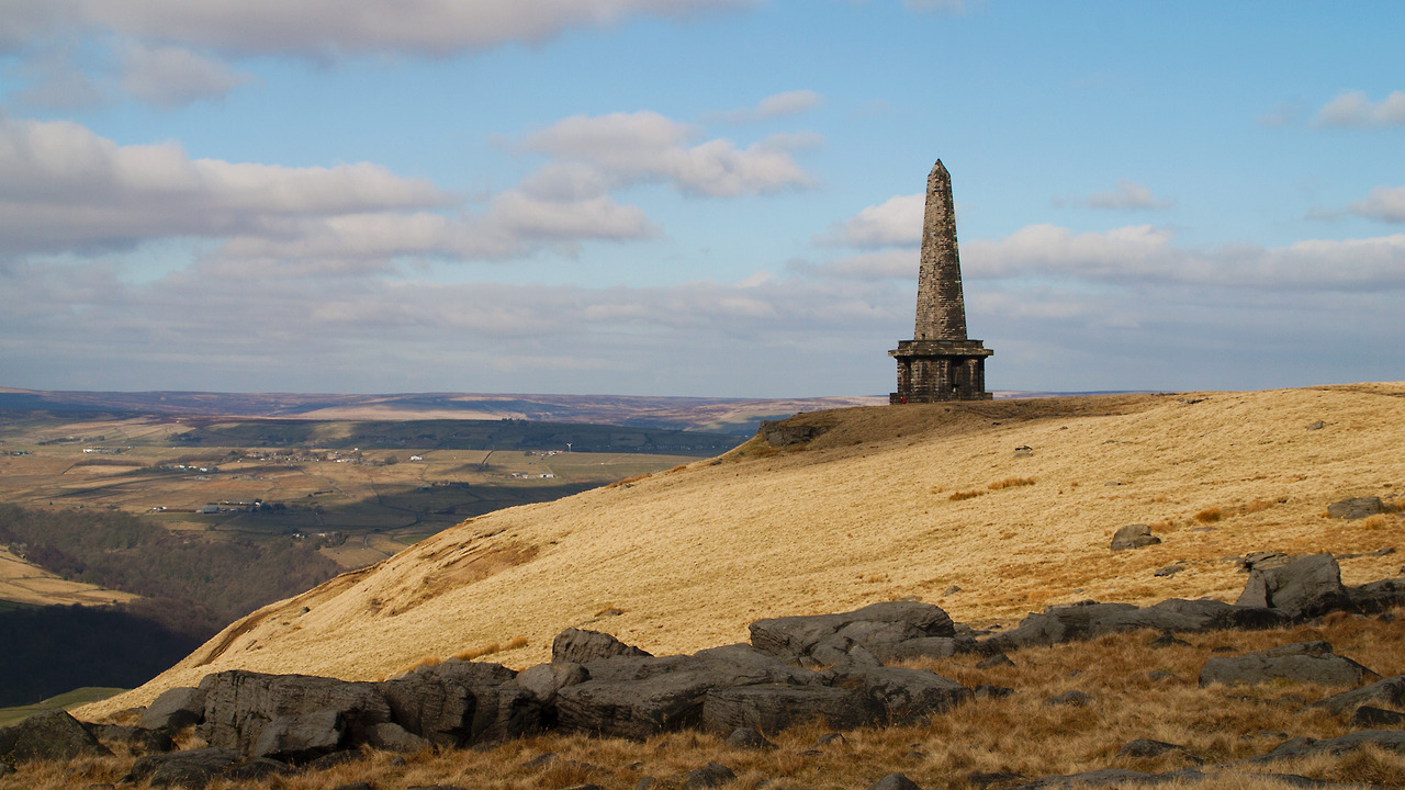 Stoodley Pike inspired the name for Pike's Delight